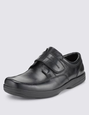 Airflex&trade; Leather Extra Wide Fit Riptape Shoes